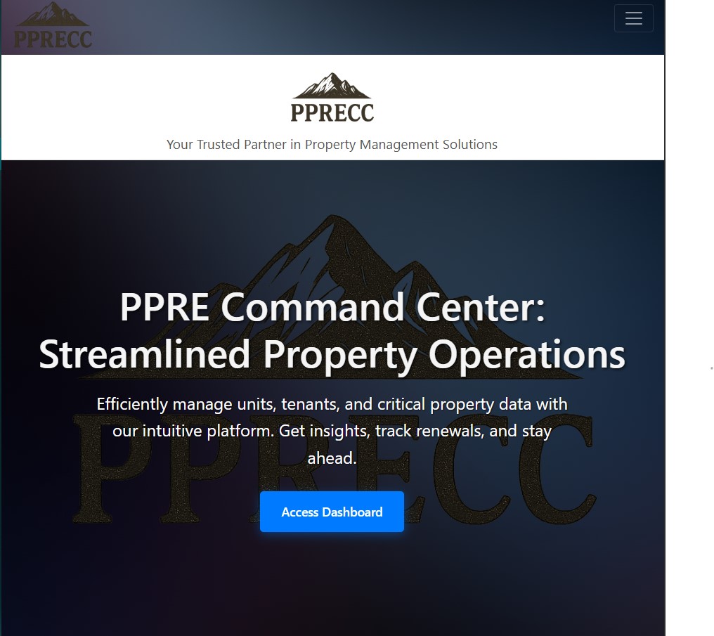 Pikes Peak Property Management App Screenshot